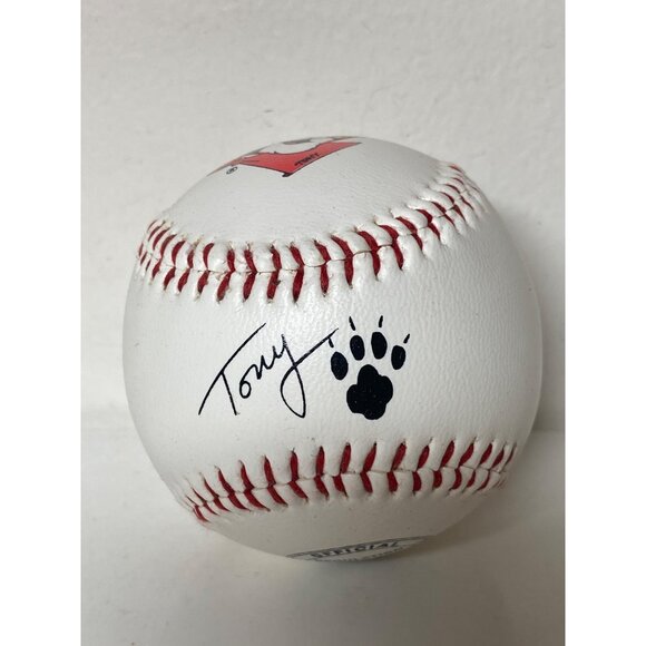 Tony Tiger Kellogg Cereal Official Baseball Regulation Size Weight with Box VTG - Picture 2 of 7